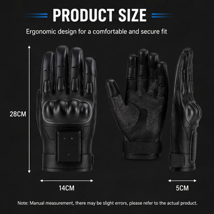 Tactical StunGuard Pro High‑Voltage Self‑Defense Glove One touch. Instant protection.